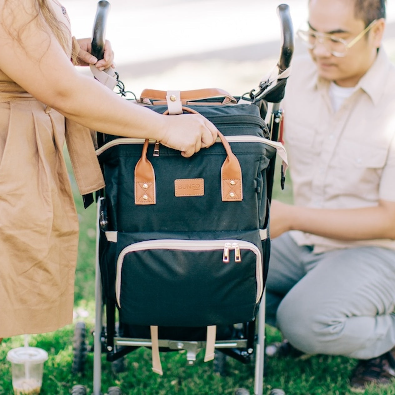 Diaper Bag with Changing Station
