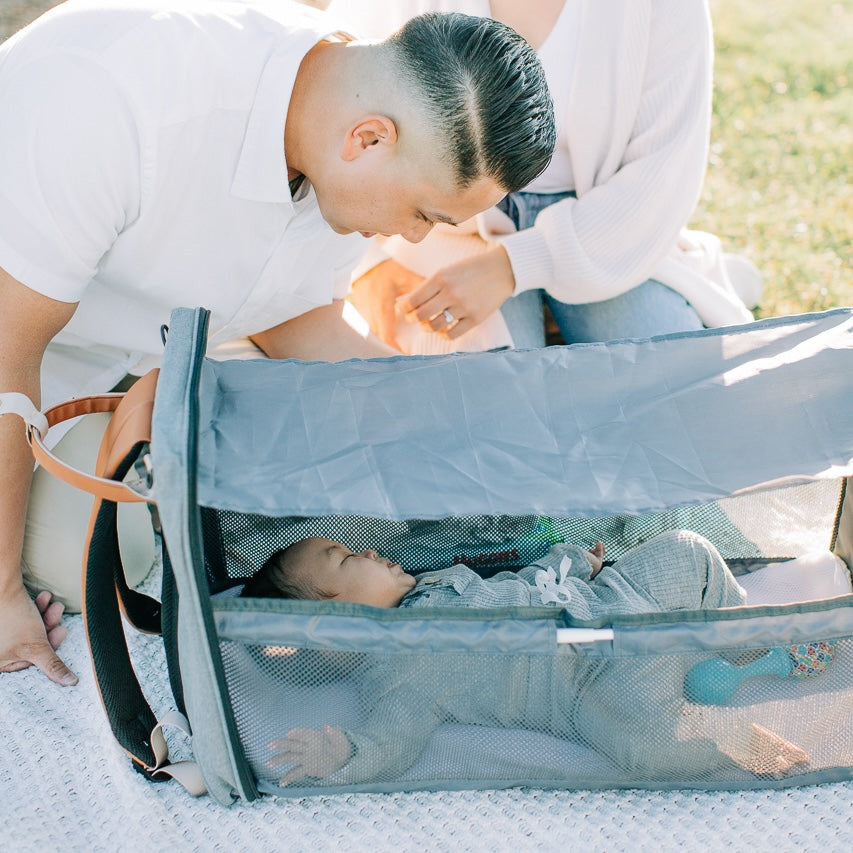 Diaper Bag with Changing Station