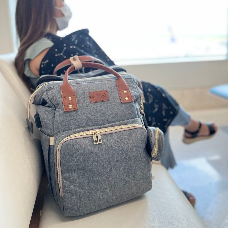 Bunso Diaper Bag with Changing Station