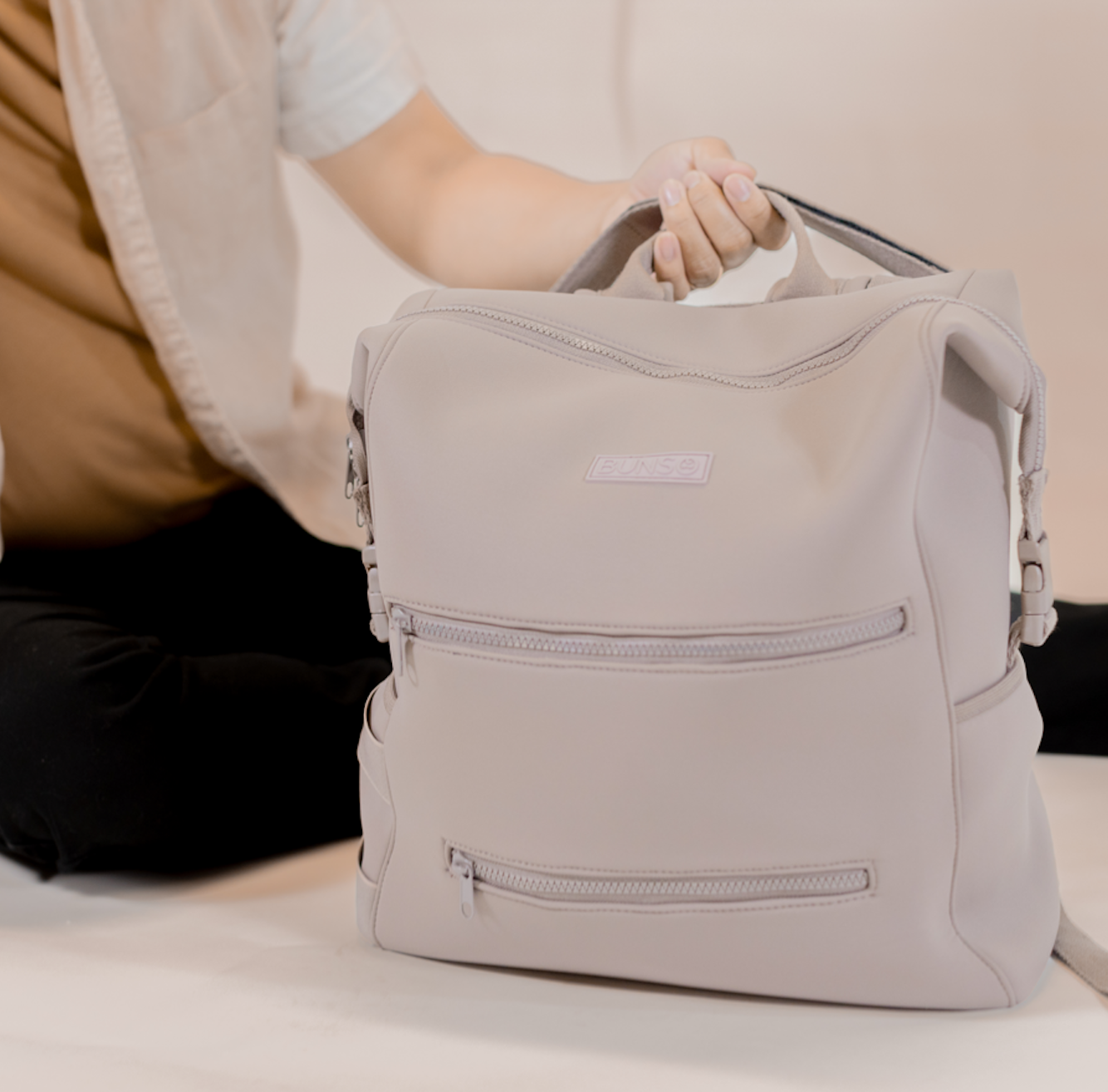 Neoprene Diaper Bag Backpack